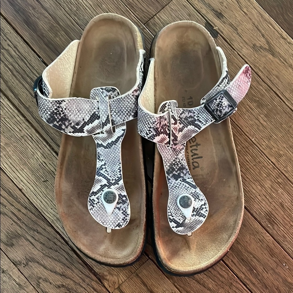 Betula Women's Snakeskin Sandals